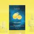 Lon.G Masque Tissu Vitamine Authentic Glow (20 g x 10 pcs) Éclaircissant Acide Ascorbique Éclat Effet Fraîcheur Hydratant _ Fabriqué en Corée